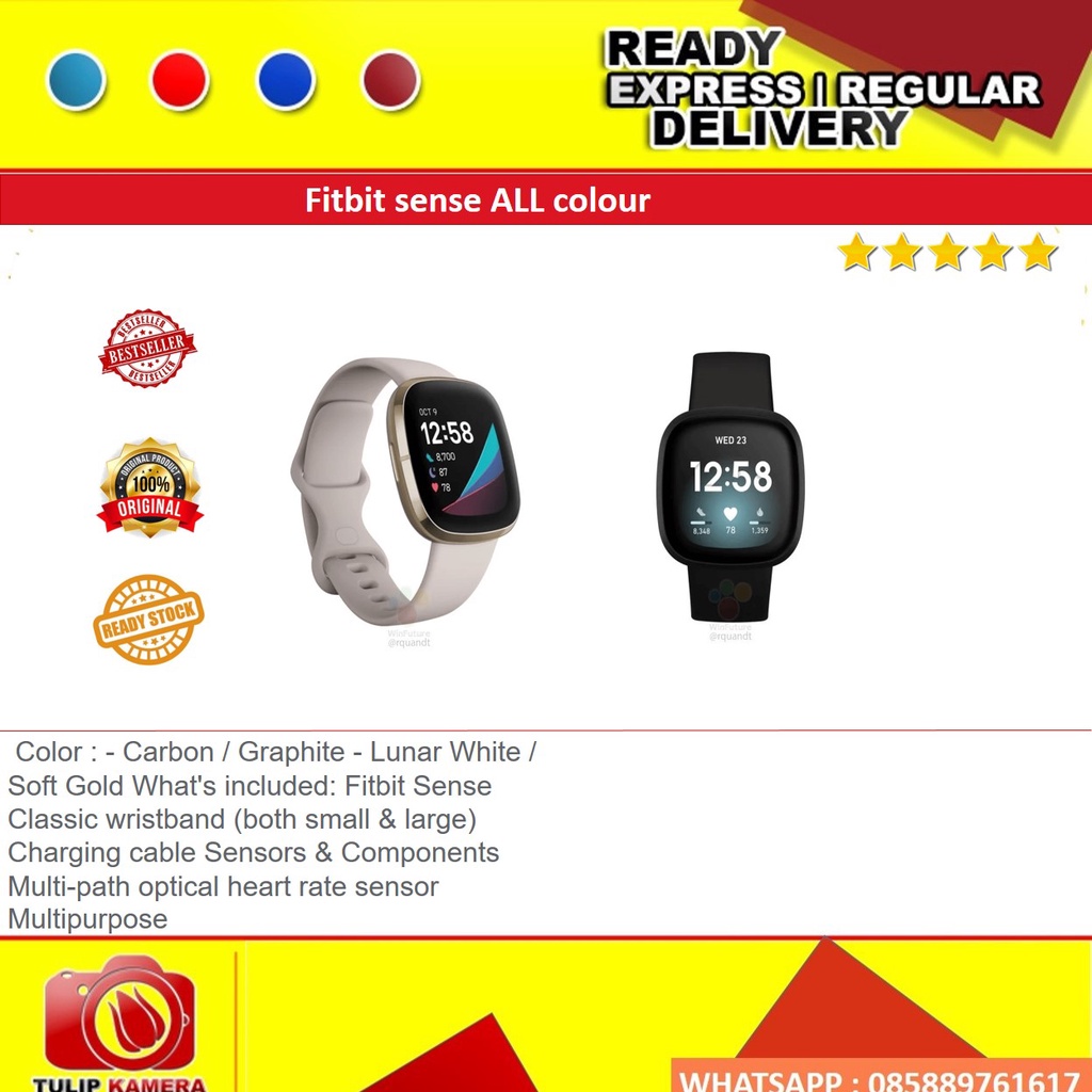 Fitbit sense ALL colour