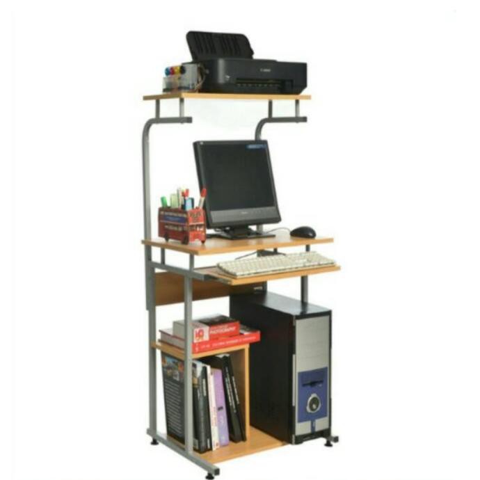 MEJA KOMPUTER LAPTOP PC PRINTER COMPUTER TABLE RYN-2584 DF45DF65