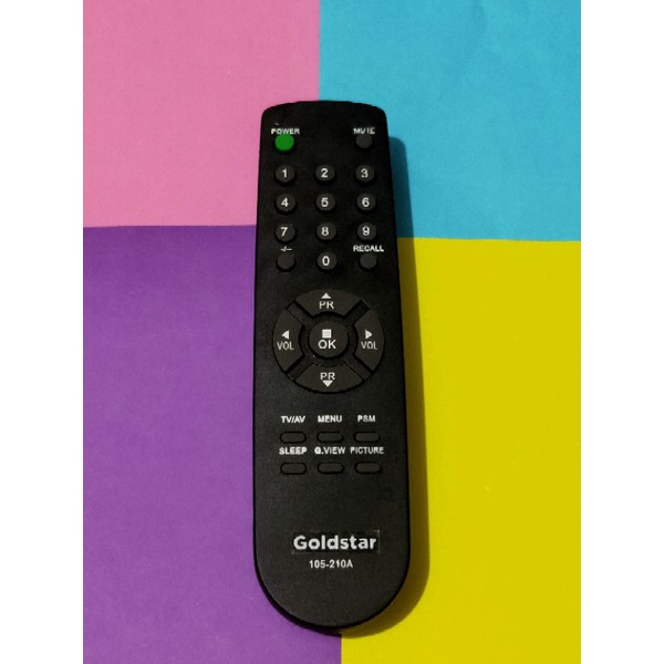 Remote TV Goldstar Tabung, berkualitas grade A