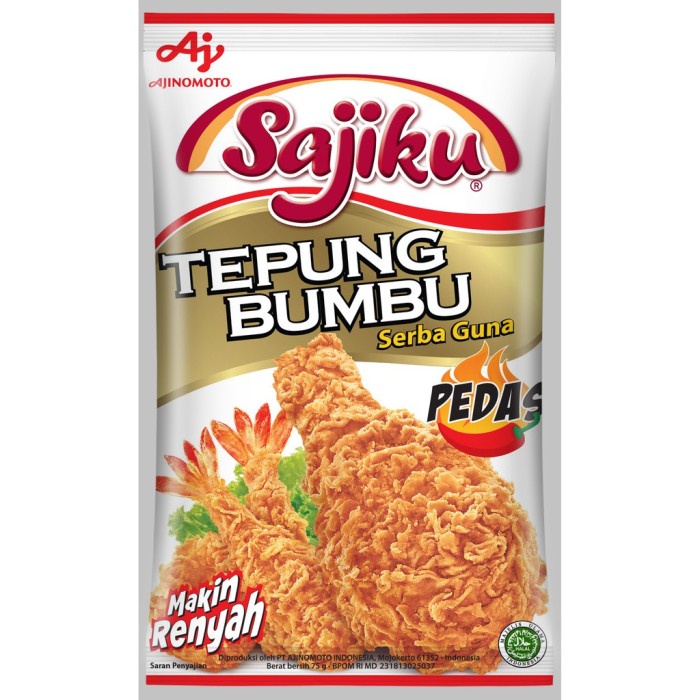 

Sajiku Tepung Bumbu Pedas 80 Gr