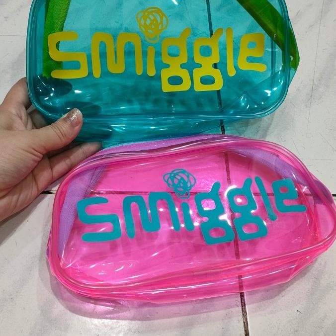 

Ready Smiggle Transparant Pencil Case Ori