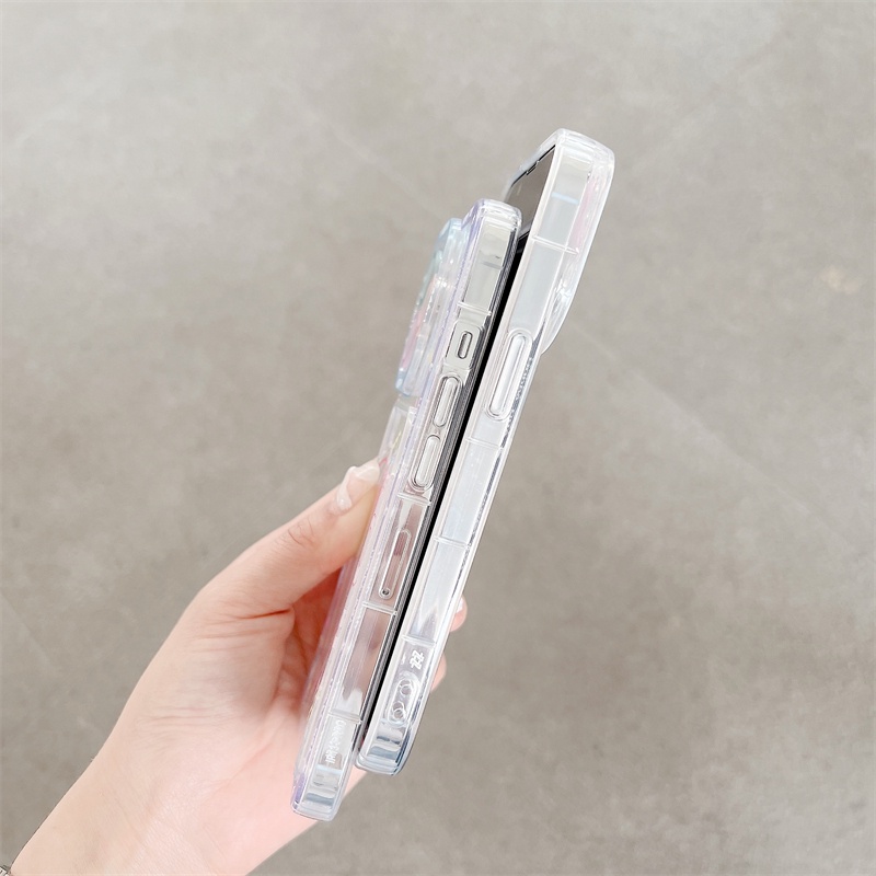 Casing Soft Case TPU Motif Hati Untuk IPhone 14 13 11 Pro Max 8 7 Plus X XS XR