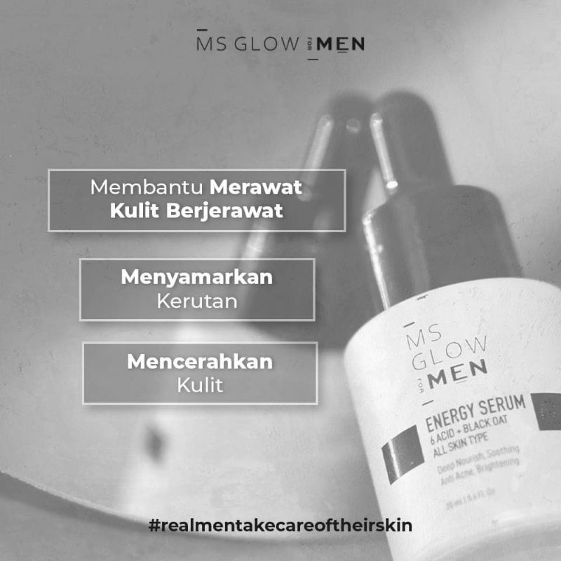 MS GLOW  MEN SERUM / MS GLOW FOR MEN SERUM