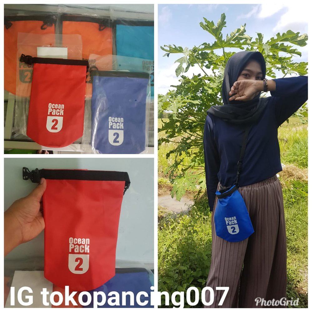 Tas Dry Bag Waterproof / Tas Outdoor / Tas Anti Air / Tas Pancing