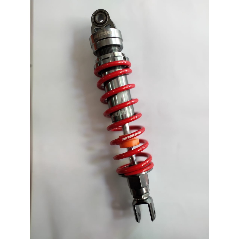 SHOCKBREAKER SKOK DAYTONA SR BILLET CNC GREY RED 300MM-320MM MIO VARIO BEAT garansi12 bulan