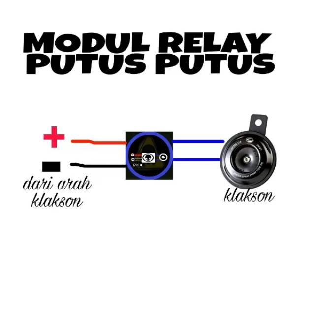 Jual Modul Relay Putus putus untuk klakson Shopee Indonesia