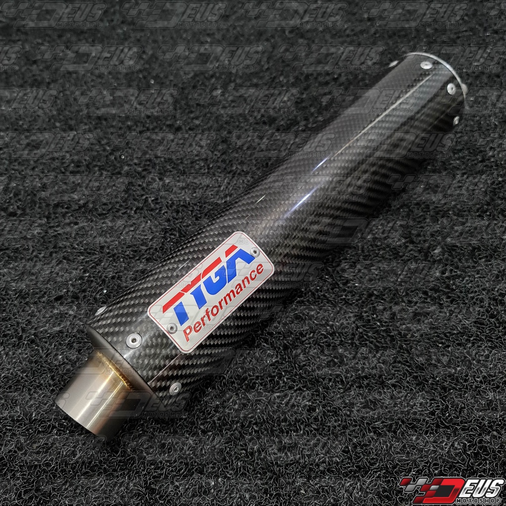 Silencer Tyga 2 Tak Carbon Stainless Steel Original / Silincer Knalpot 2T Ninja RX King 125Z Satria