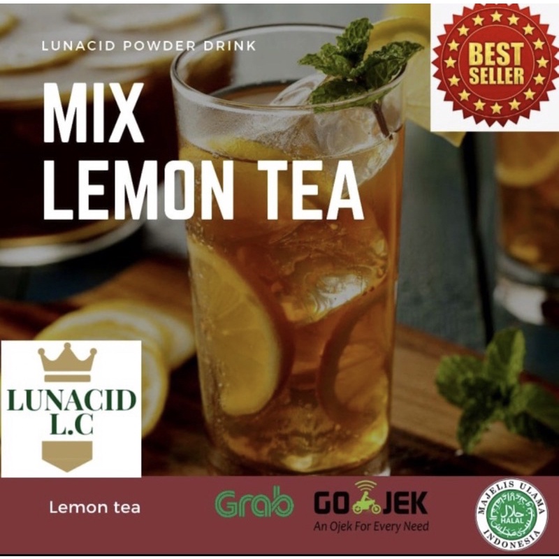

Bubuk Minuman Rasa Lemon Tea 1 Kg / Lemon Tea Powder / Bubuk Minuman Lemon Tea / Serbuk Lemon Tea