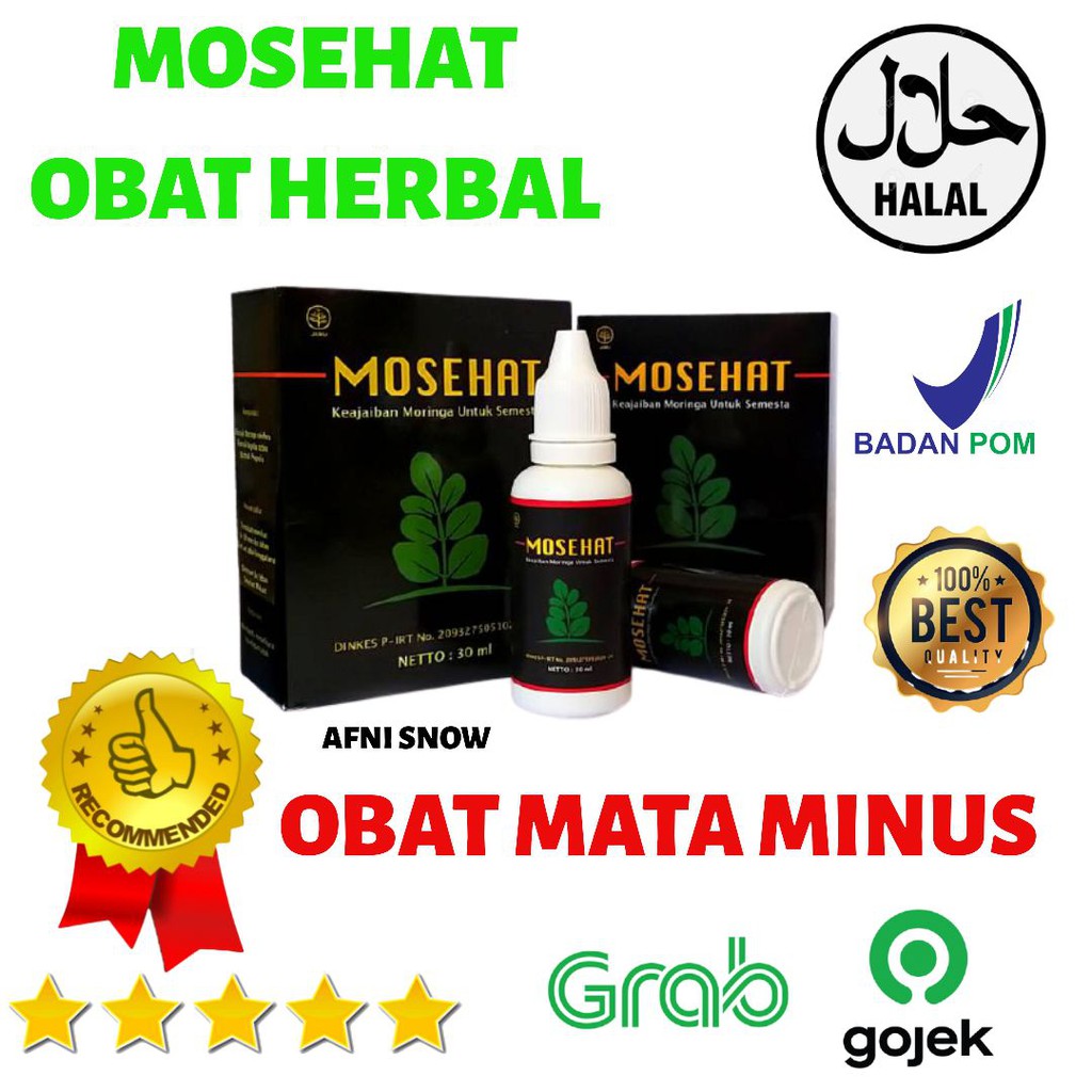 MOSEHAT OBAT MATA MINUS Herbal Solusi Untuk Masalah Penglihatan