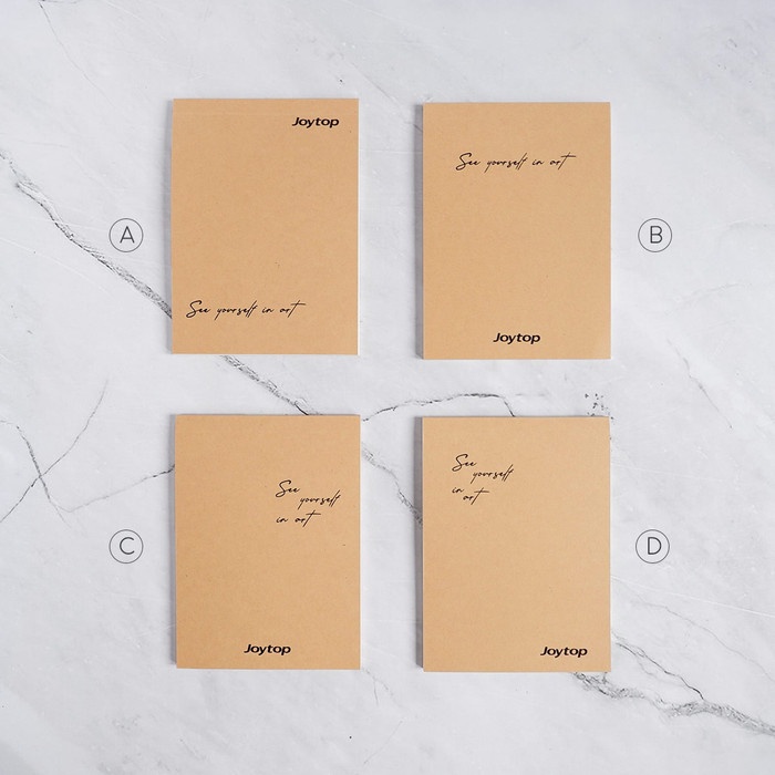 

[RESTOCK] See Yourself In Art Plain Notepad A6 / Buku Catatan A6 / Notes A6 - VARIAN C
