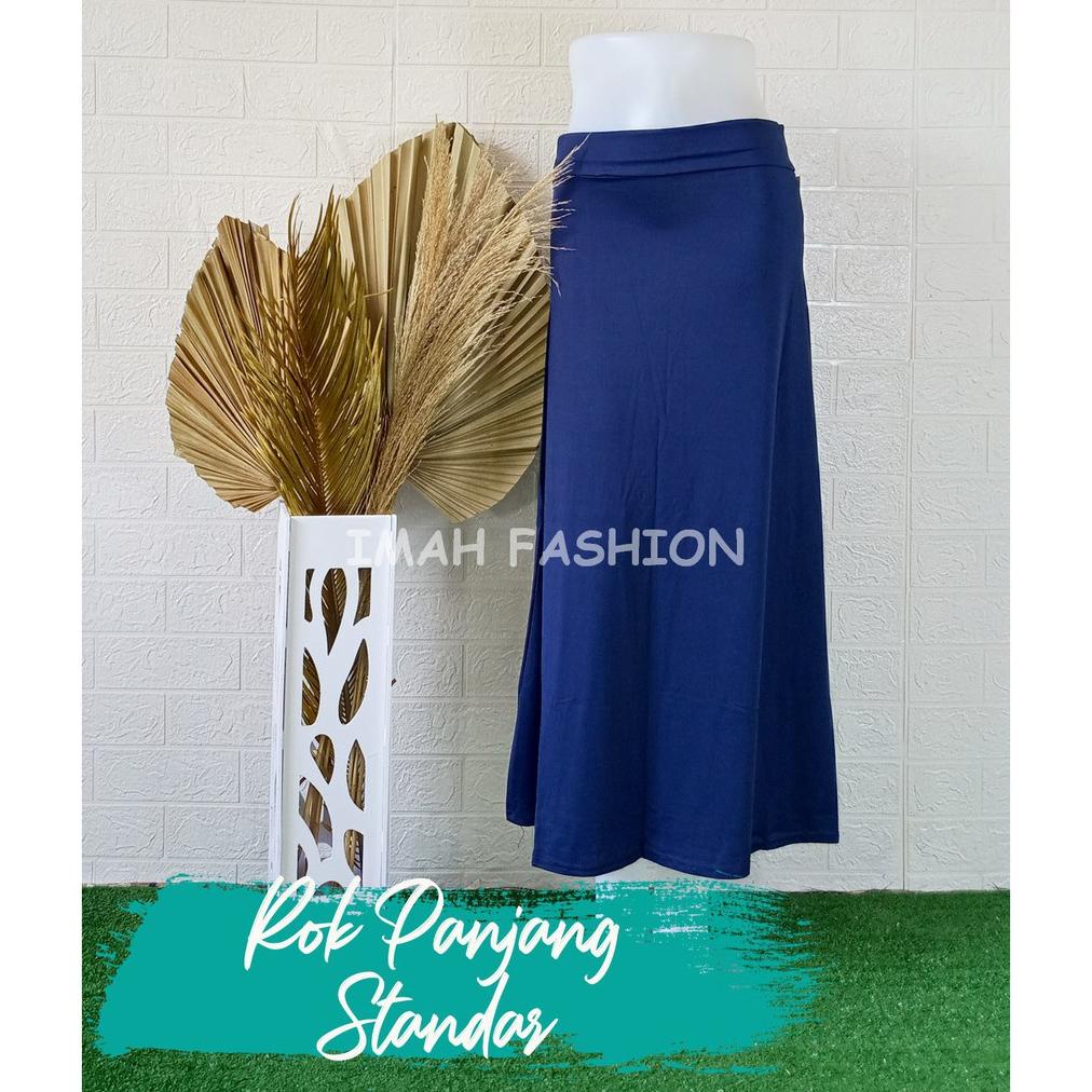 Rok Panjang Spandek Jersey Jumbo Wanita Rok Panjang Jumbo Xxl Rok Jersey Panjang Jumbo