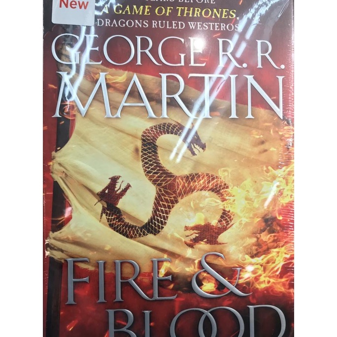 

George rr martin fire and blood hardcover novel books MURAH