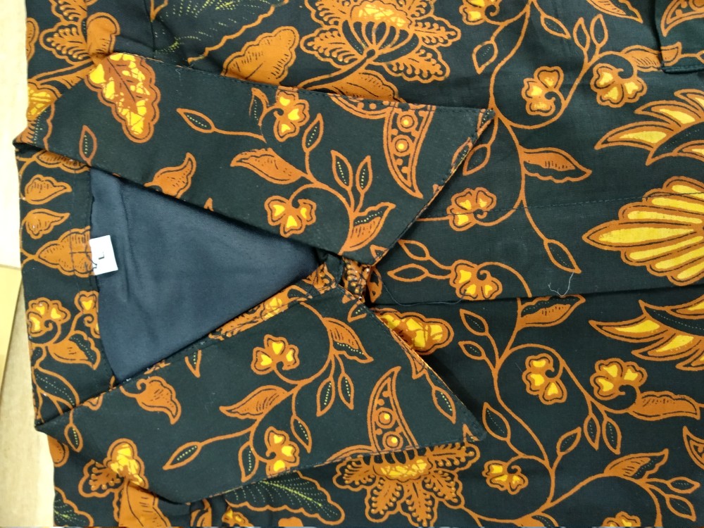 Gadhing Kemeja Batik Pria Lengan Panjang Full Furing Bahan Katun Sragenan By Kanaya