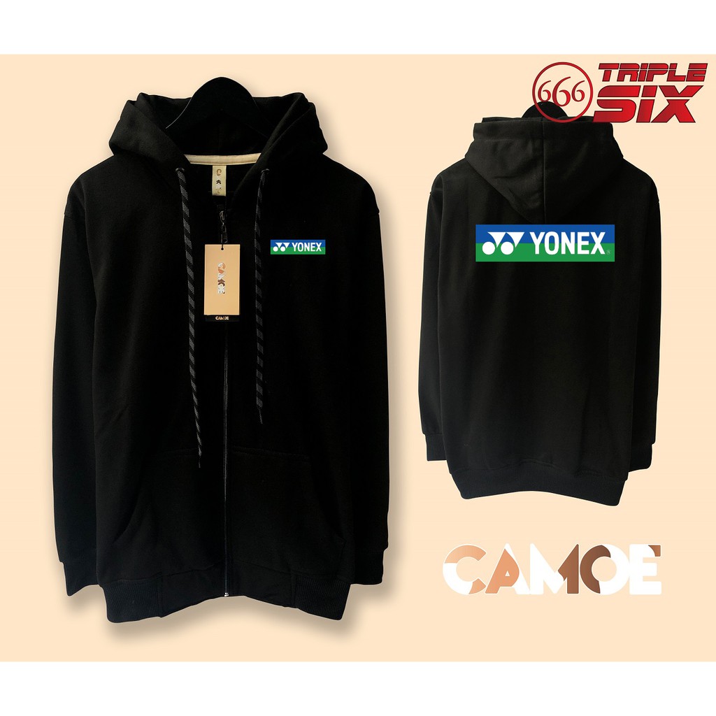 Jaket Hoodie Zipper Yonex Badminton
