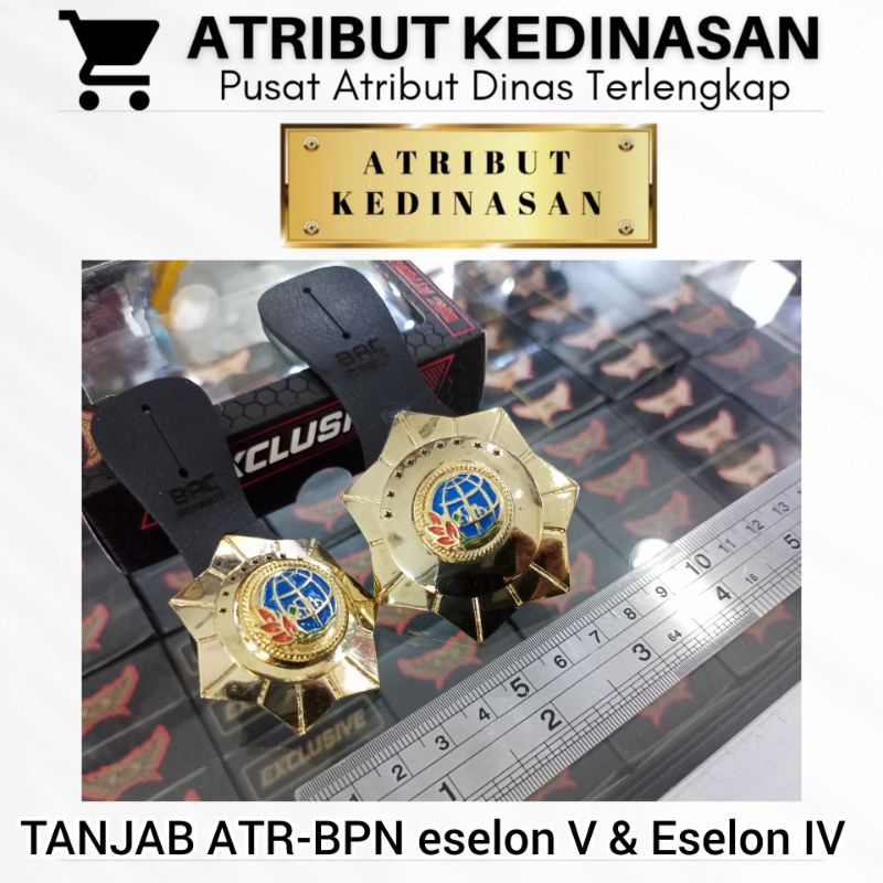 Tanda jabatan ATR BPN ESELON IV BAC ATRIBUT
