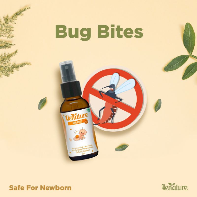 Henature Bug Bites Essential Oil Anti Nyamuk