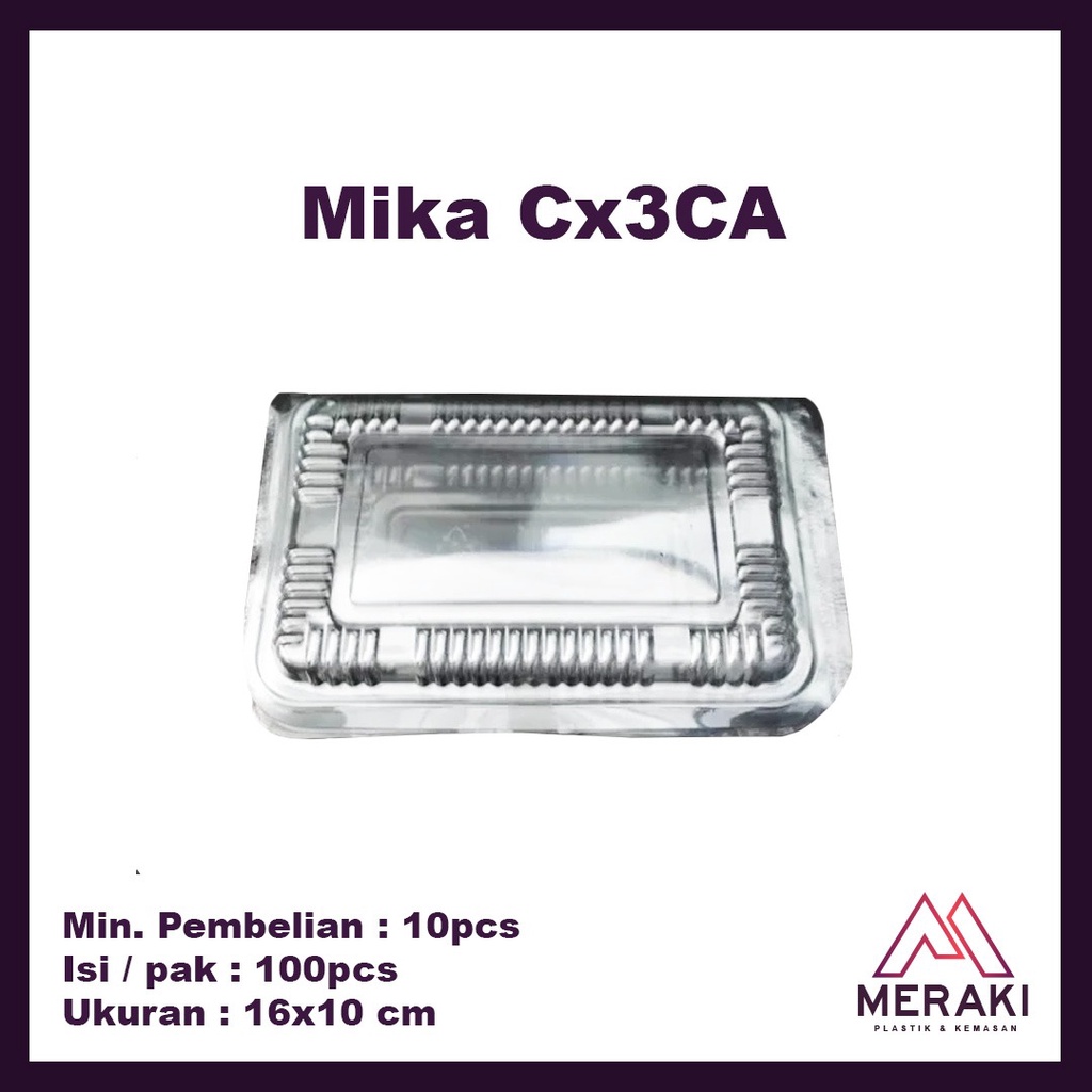 Mika Makanan Kue Wadah Cx3CA