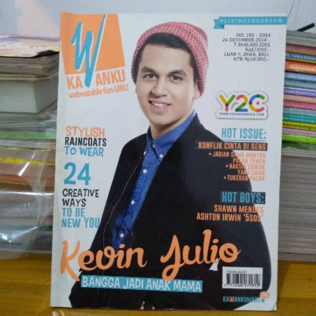 Majalah Kawanku Kevin Julio No. 193-2014, 24 Des-7 Jan 2015