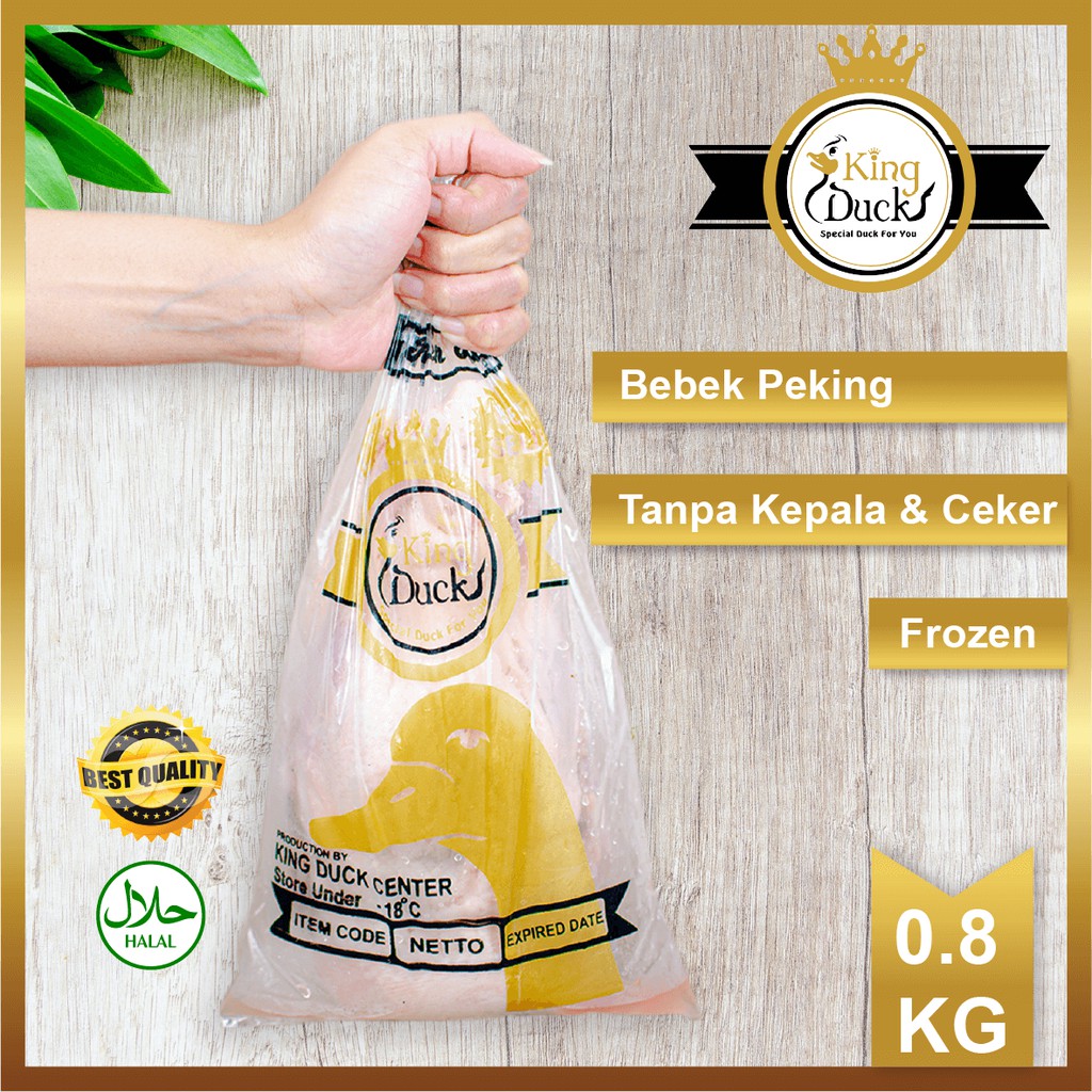Daging Bebek Peking 0.8 Kg TANPA KEPALA Fresh Frozen