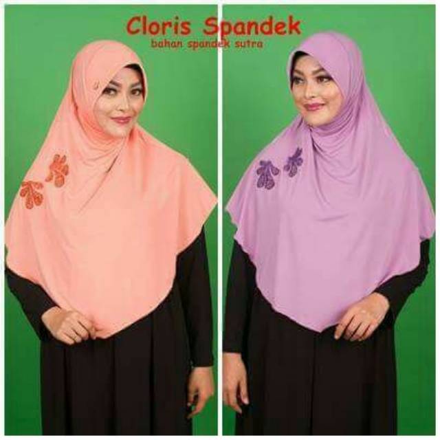Jilbab Instan Cloris Spandek dari Nun