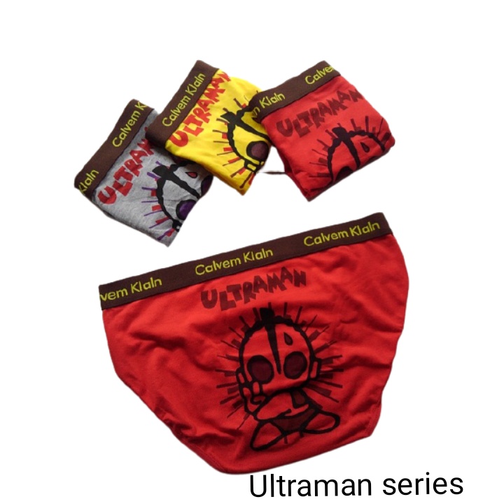 CELANA DALAM IMPORT ANAK LAKI LAKI UKURAN JUMBO katun / SEMPAK ANAK COWO MERAH ULTRAMAN