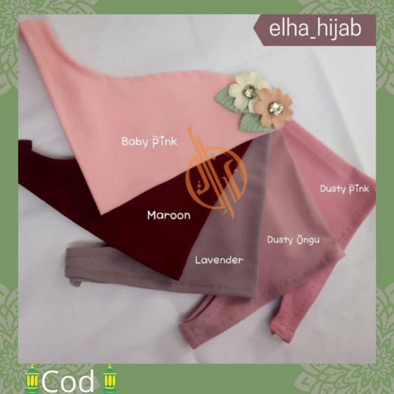 penutup dagu /inner hijab ciput dagu -SM330