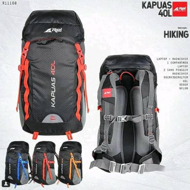 Tas Semi Carrier Rei Kapuas 40L ORI 100%