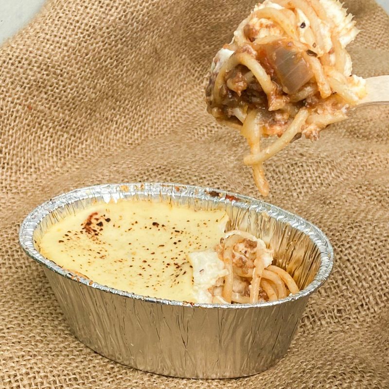 

BAKED SPAGHETTI BRULEE