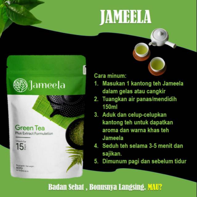 

Minuman teh jameela