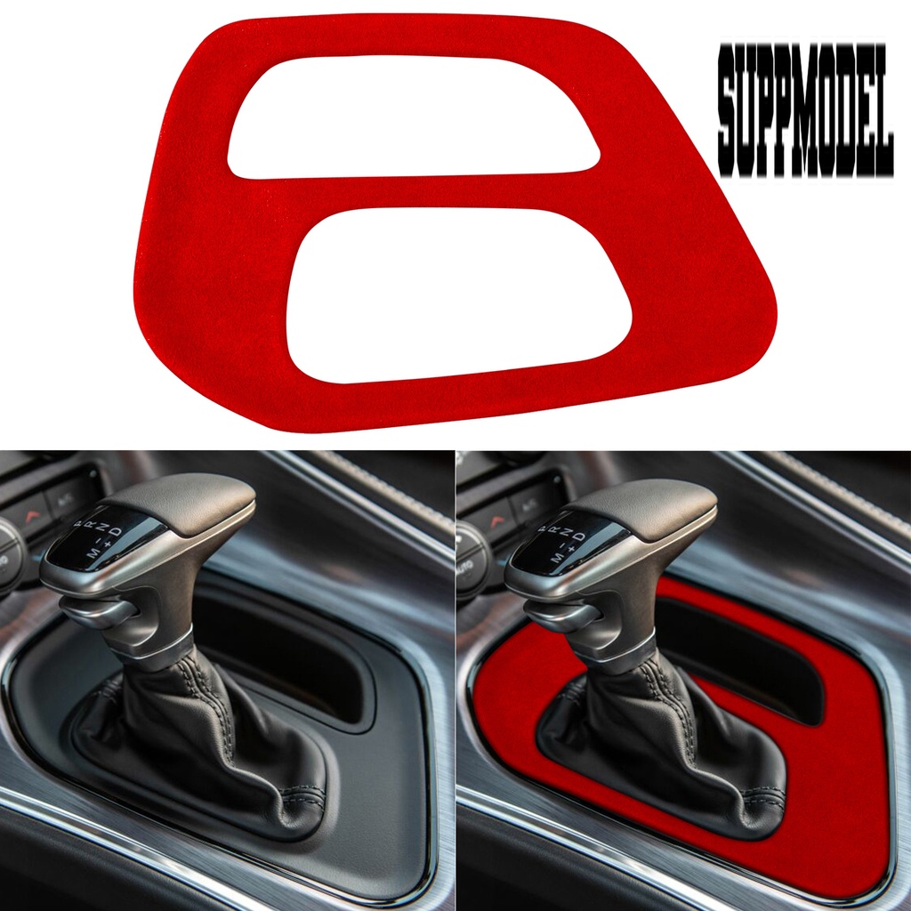 Suppmodelx &lt; Sticker Dekorasi Panel Tuas Shifter Mobil Dodge Raider Challenger 2015-2020 Anti Gores