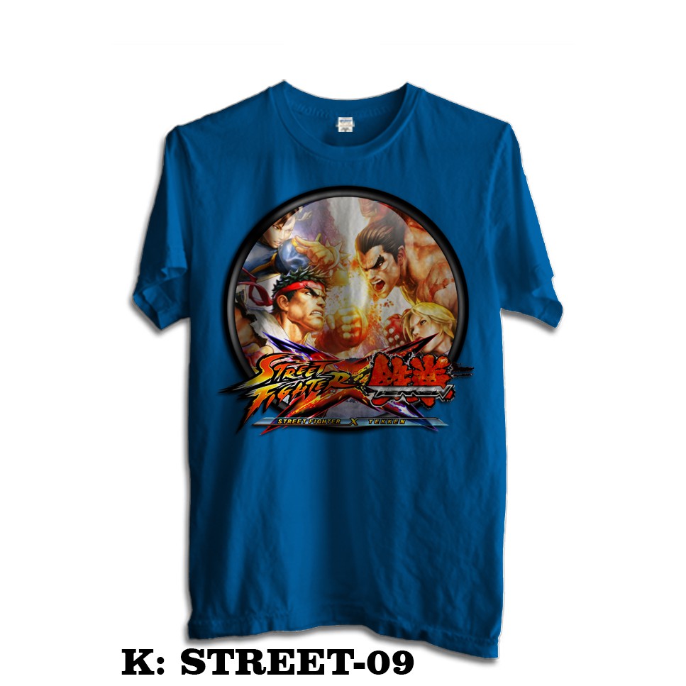 KAOS STREET FIGHTER TSHIRT FILM STREET FIGHTER 09