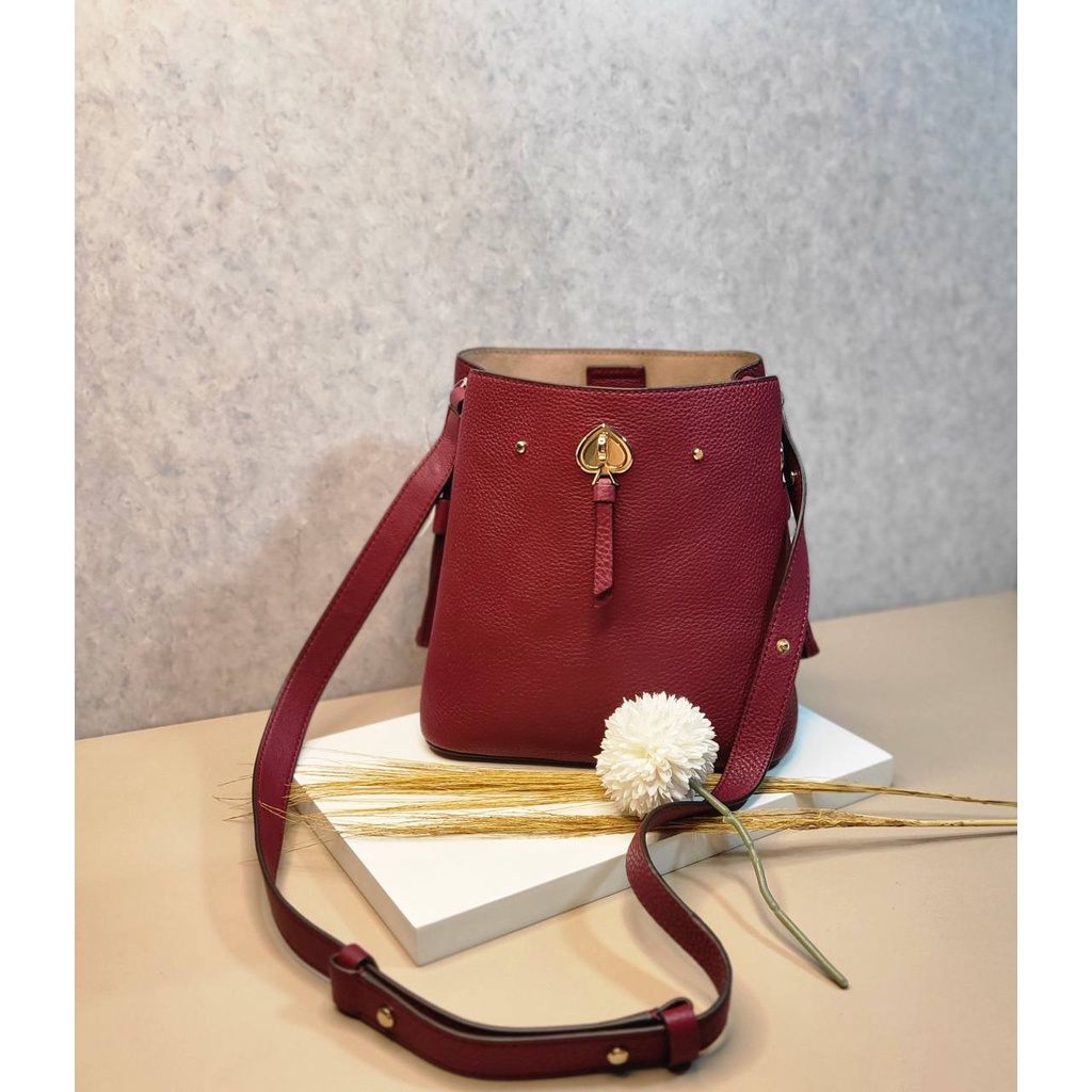 Tas Wanita KS Small Marti Bucket Bag Blackberry - 100% Original