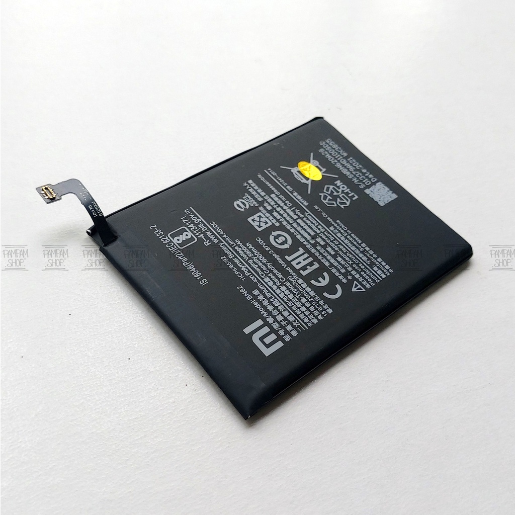 Baterai XiaoMi BN62 Pocophone Poco M3 Redmi 9T Original OEM Batre Batrai Battery Ori BN 62 Poco Phone Handphone HP