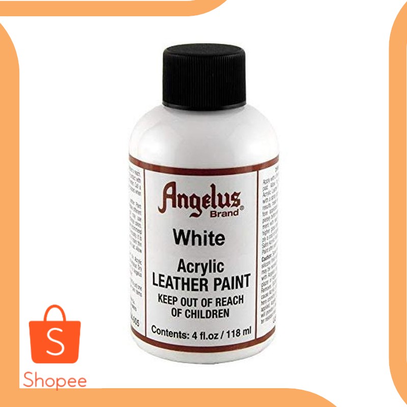 

Unik perkakas Angelus Acrylic Leather Paints - White 4 oz 20DEZ Murah