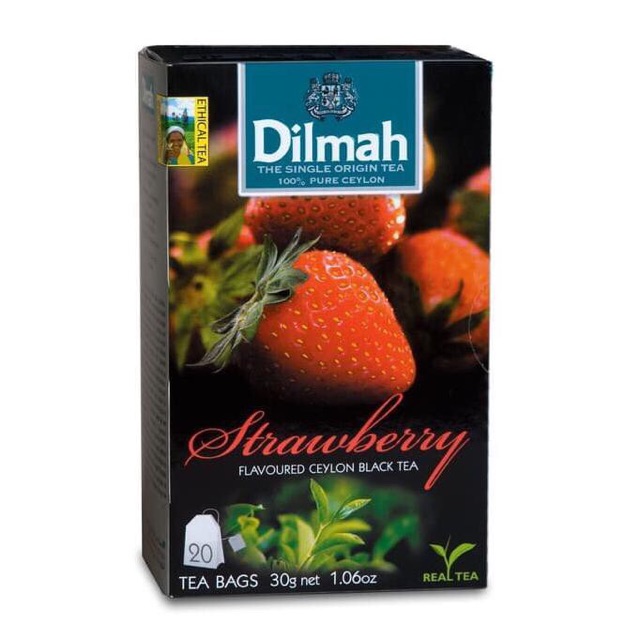 Teh Dilmah No Envelope 20 sachet Strawberry