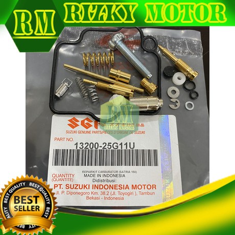 Repair Kit Repairkit Karburator Suzuki Satria FU 150 Old Lama Karbu Mantab RM1423