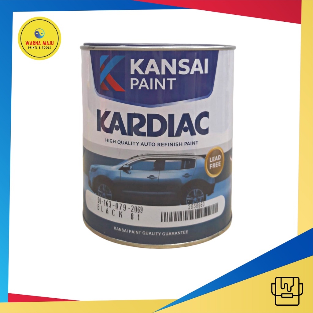 Cat Kardiac Black 81 Kansai Paint