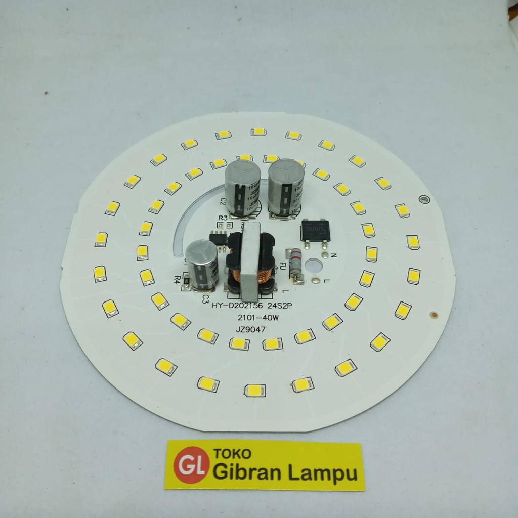 PCB Mata Lampu LED 40w Tanpa Driver - Mata LED AC Langsung 220V (BM)