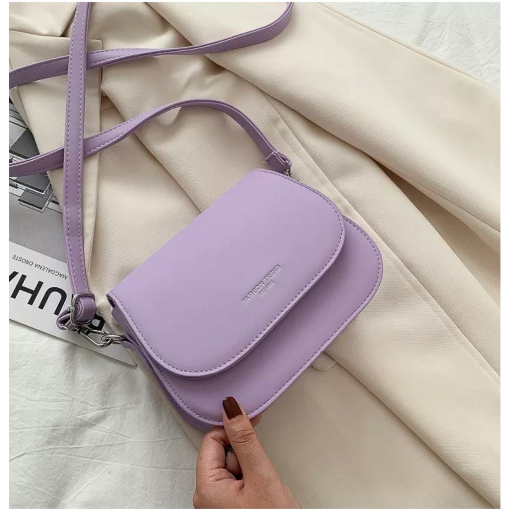 HANABI LILAC tas selempang VHINA tas wanita jalanjalan tas murmer tas lilac