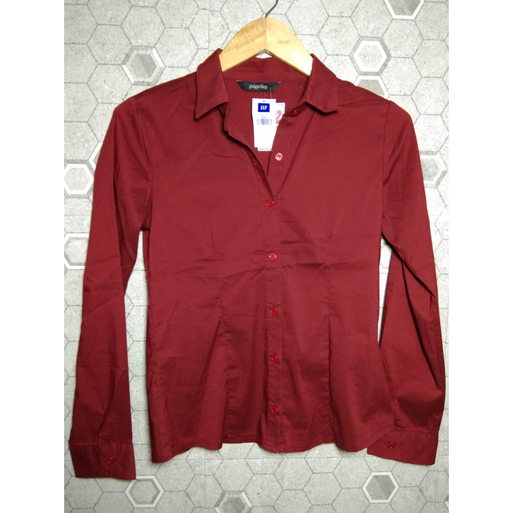 kemeja kantor import wanita// kemeja import wanita//baju import