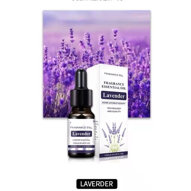 Humidifier Diffuser air aromatherapy 260 ml with 7 colour LED Lamp + Oil Aromatherapy - Pelembab ruangan-TETES LAVENDER