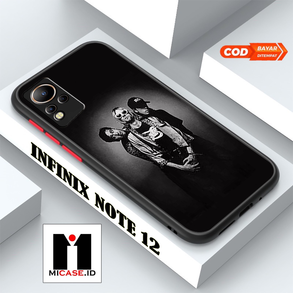 Case INFINIX NOTE 12 - Casing INFINIX NOTE 12 Fashion Case Terbaru 2022 MI.CASE [ NIRVANA ] Soft Cas