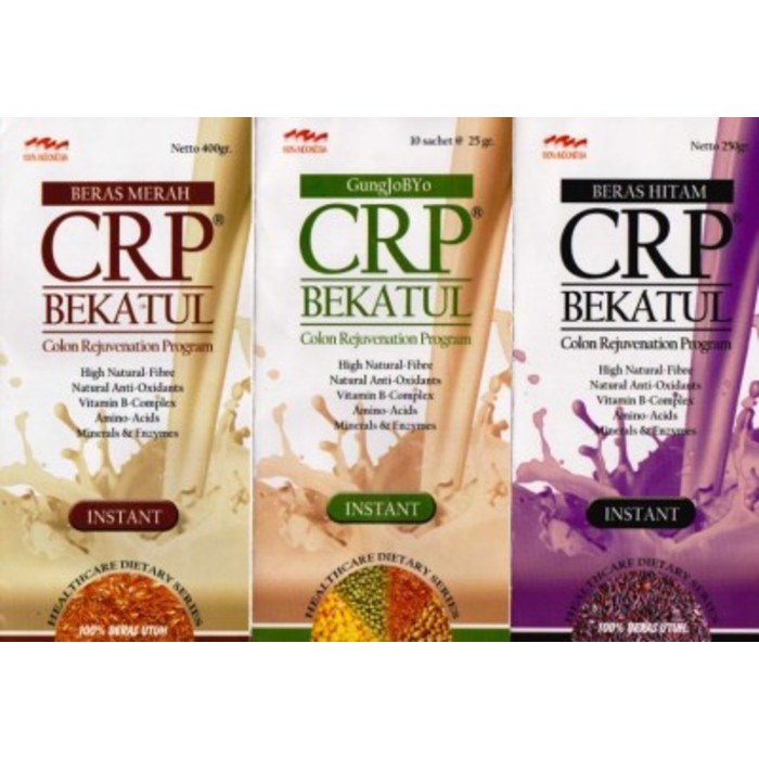[ASLI ORIGINAL]   CRP Bekatul beras merah  REKOMENDASI DOKTER
