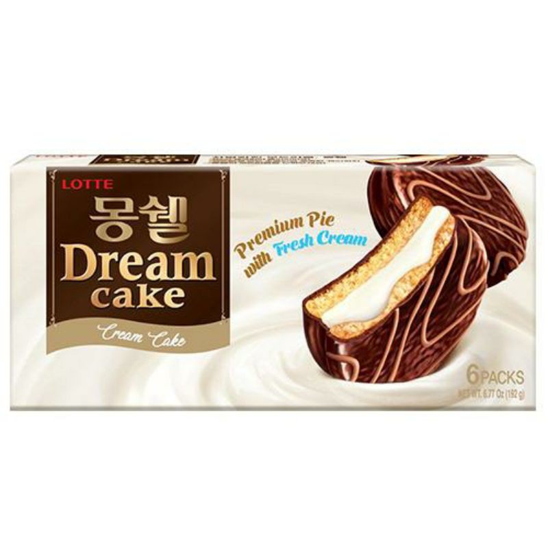 

Lotte Dream Moncher Cream Cake 192 gram