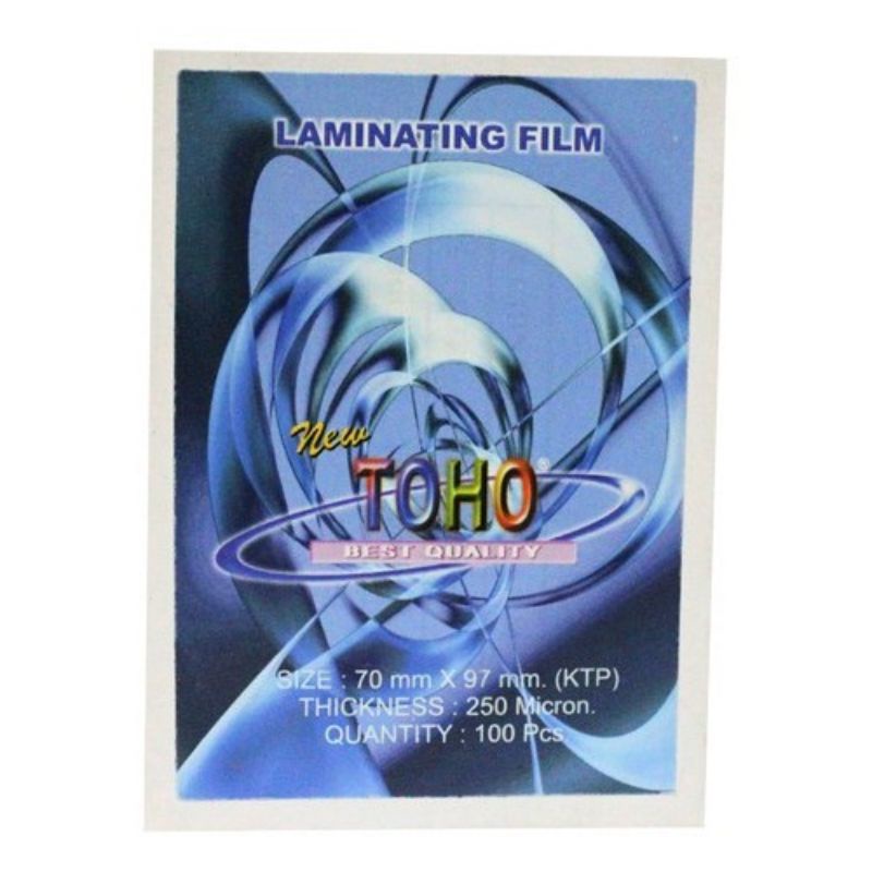 

Plastik Laminating Toho Ukuran Ktp 250 micron