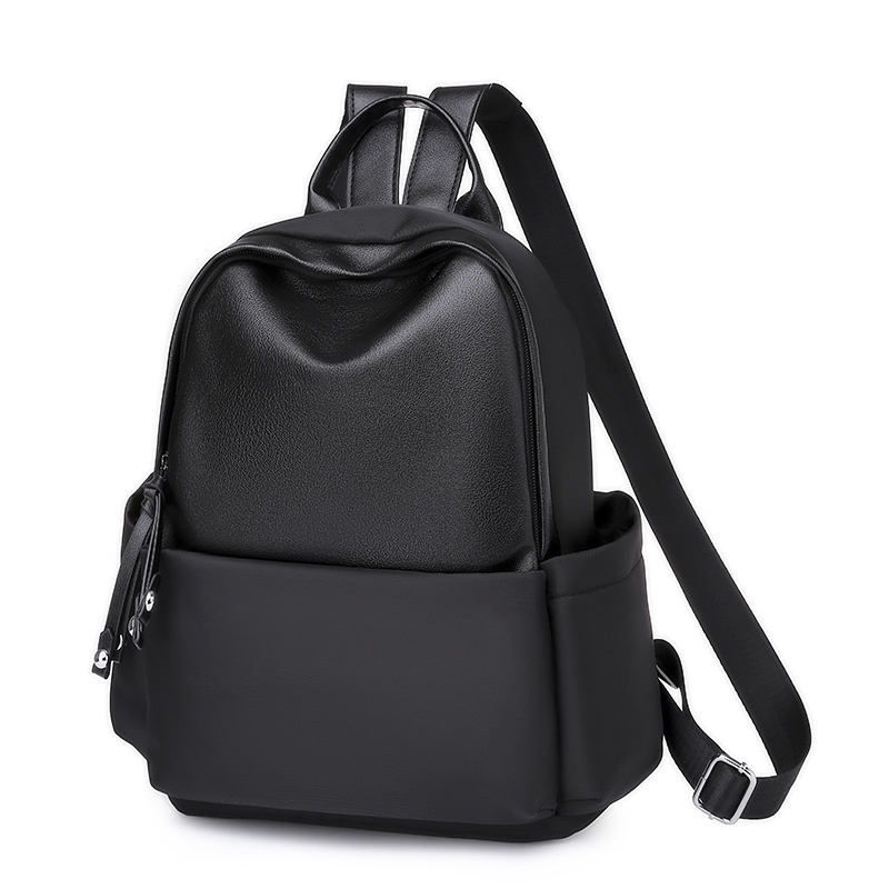 Tas Ransel Wanita ZELA KYTA BACKPACK Import Kulit Premium Tas Sekolah Kuliah Kerja Wanita Remaja Dewasa - Grosir Tas Batam-Hitam