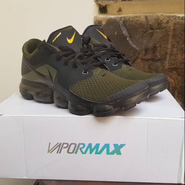 Nike Air Vapormax Black-Sepia Stone Original (Gratis 1pc Masker Medis)