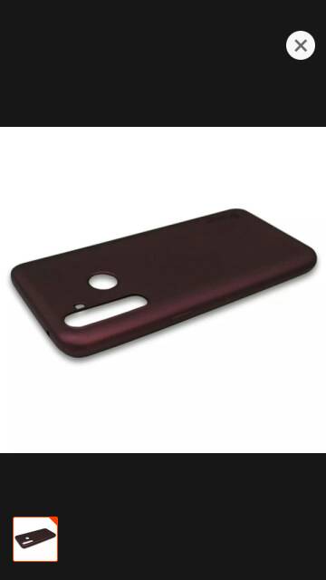 BABY SKIN ULTRA THIN CASING SOFTCASE VIOLET  REALME 5S