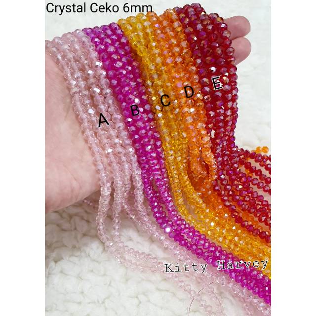 Crystal Ceko 6mm &amp; 8mm