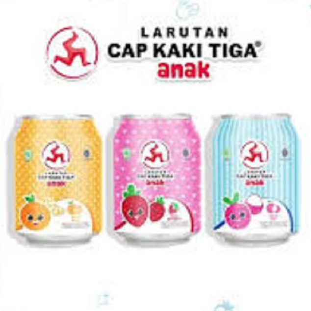 Larutan Kaki Tiga Anak Can 250 ml (KI)